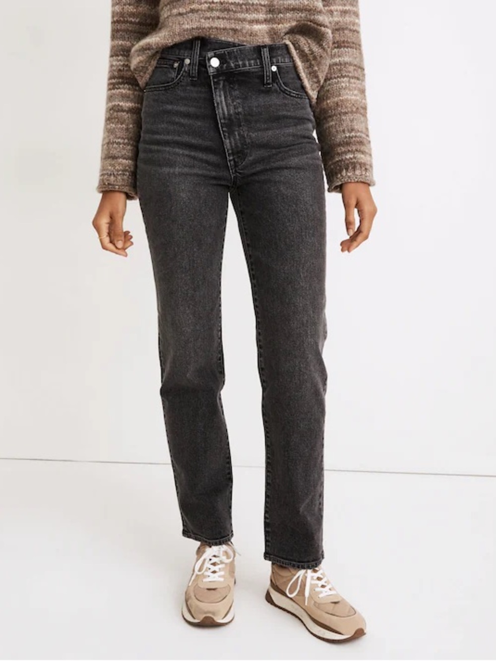 Madewell The Perfect Vintage Straight Jean in Idlewood Wash Crossover Edition 31